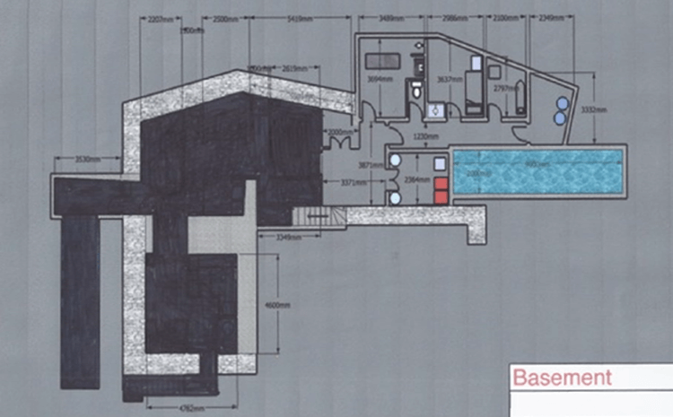 Chalet Himalaya Val d’Isere Floor Plan 1